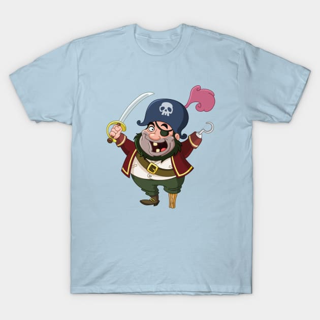 Pirate T-Shirt by DigiToonsTreasures